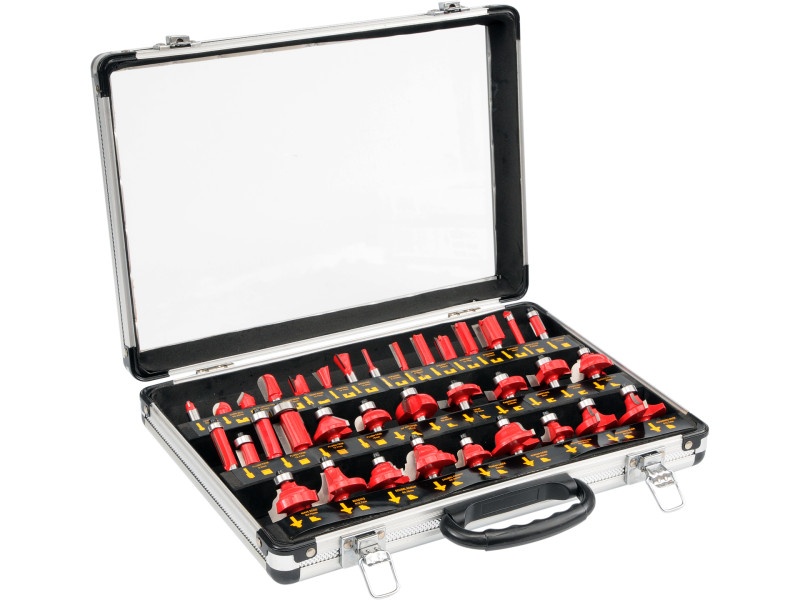 YATO Router set 35 piese în carcasă de aluminiu de 8 mm - 1 | YEO