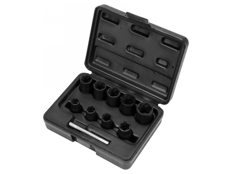 YATO Set de îndepărtare a capului șurubelniței 10 piese 3/8" 10-19 mm - 3 | YEO