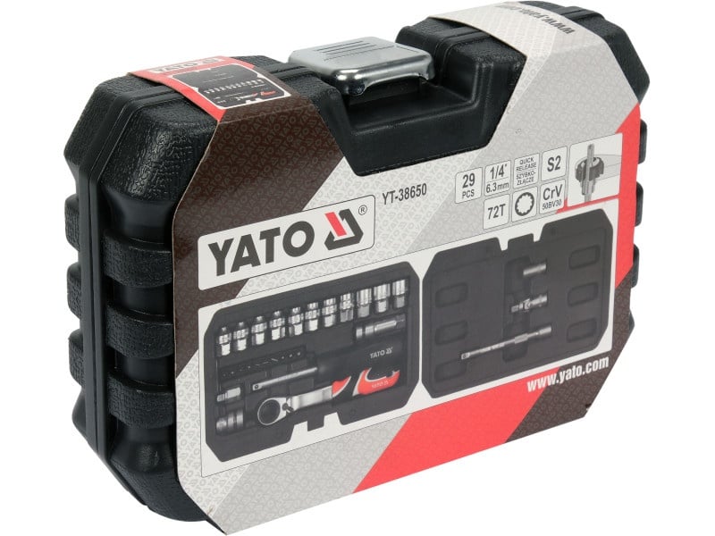 YATO Set de prize deschise 29 piese 1/4" Spline - 3 | YEO