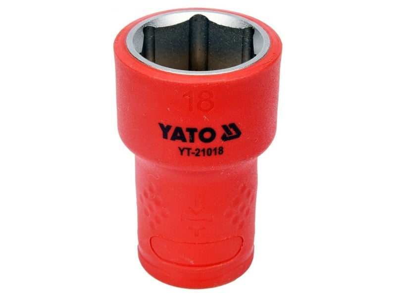 YATO Ștuț izolat 3/8" 18 mm 1000 V CrV