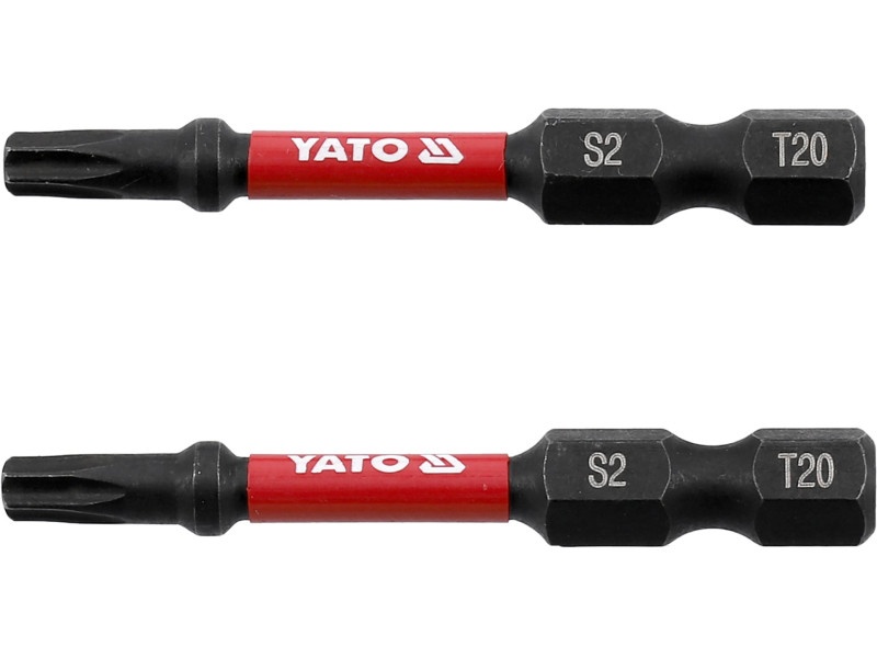 YATO Vârf bit de impact T20 x 50 mm (2 bucăți)