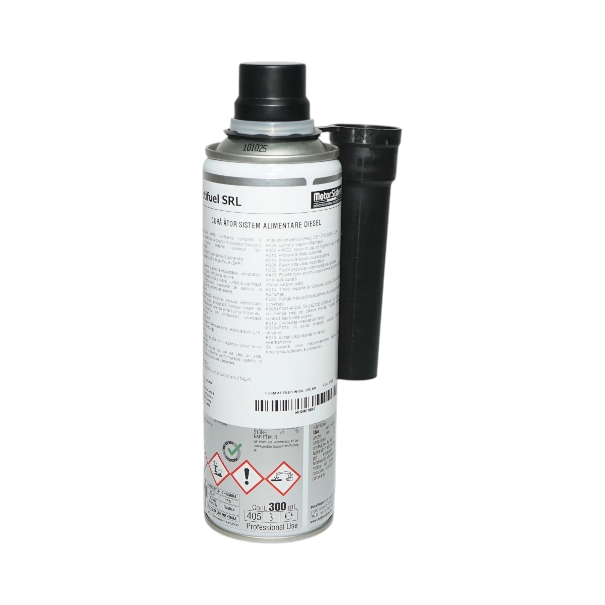 Aditiv motorina curatare sistem alimentare injectie diesel cu lubrifiant 300ml MotorSistem, DISVG65