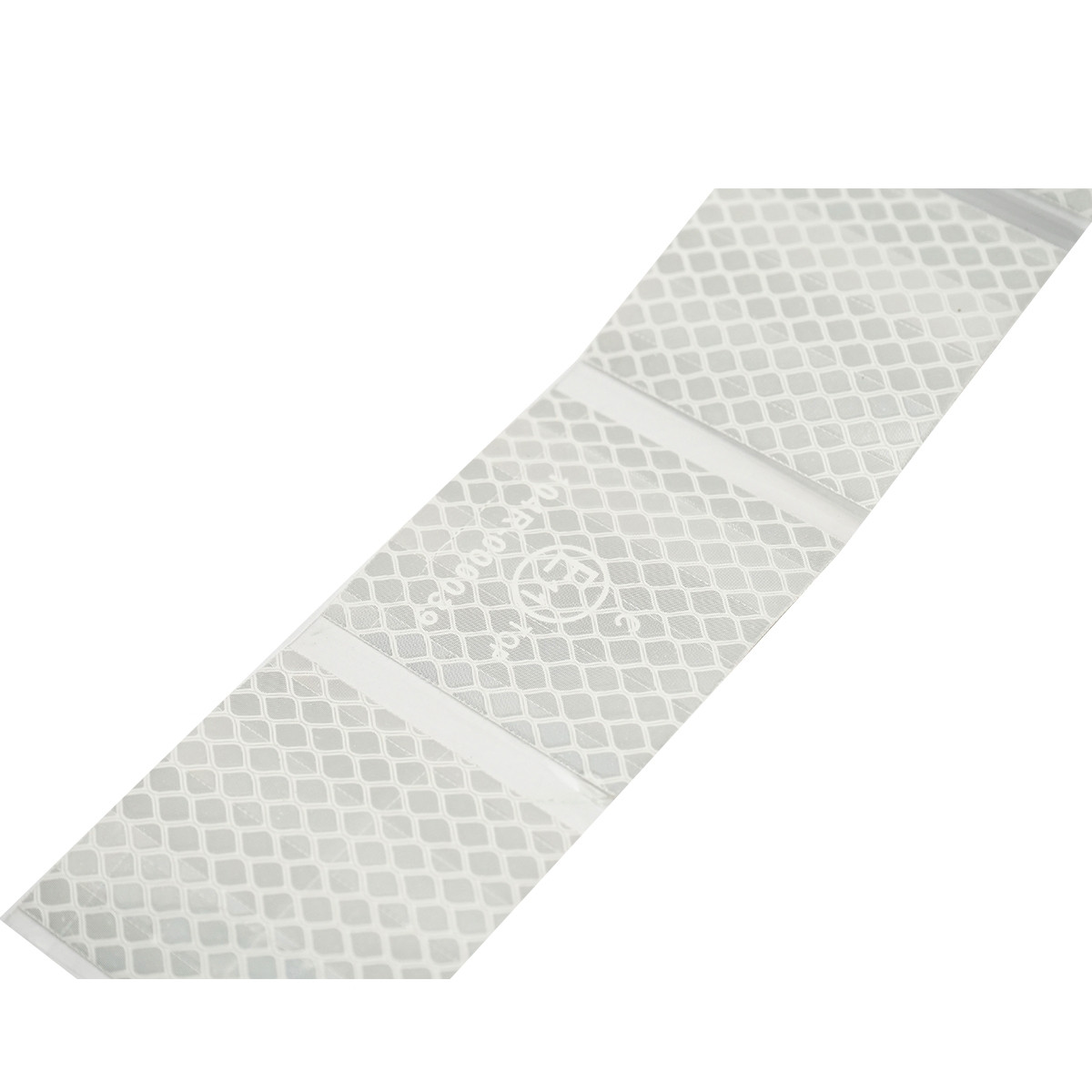 Banda reflectorizanta alba intrerupta pentru prelata - 38m, Cod: BK89001, BRECKNER GERMANY - 1 | YEO