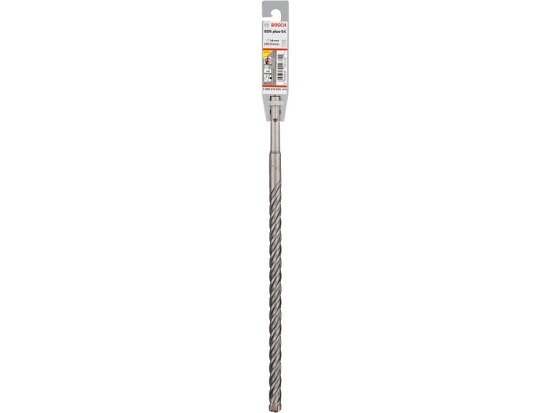 BOSCH 5X Burghiu pentru piatră 14 x 310/250 mm cu patru tăișuri SDS-Plus