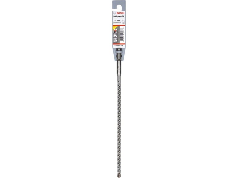 BOSCH 5X Burghiu pentru piatră 7 x 260/200 mm cu patru tăișuri SDS-Plus