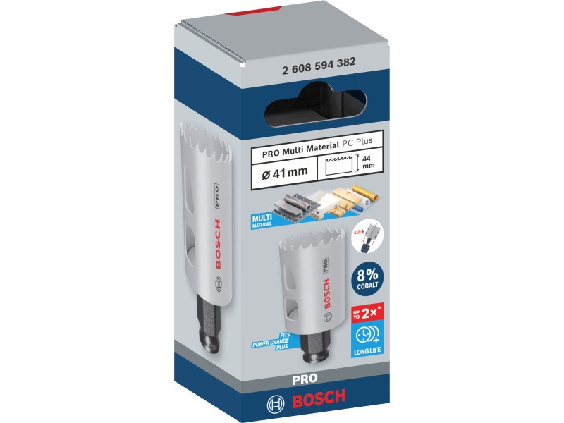 BOSCH PRO Cutter circular 41 mm (8% cobalt) PC PLUS Multi Material - 1 | YEO