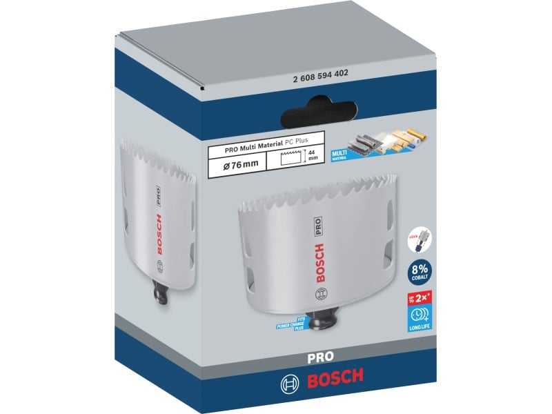 BOSCH PRO Cutter circular 76 mm (8% cobalt) PC PLUS Multi Material - 1 | YEO