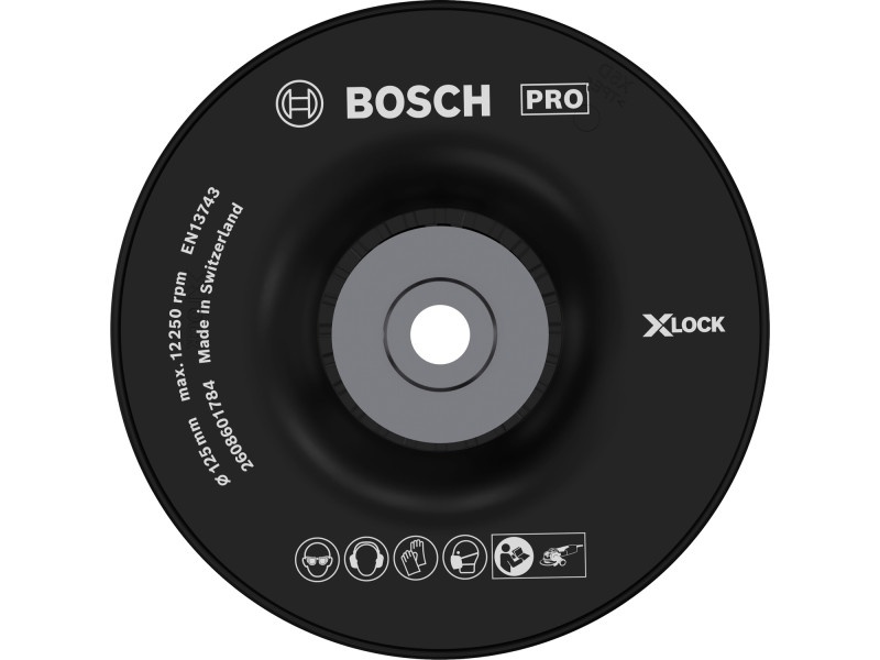 BOSCH PRO Disc de cauciuc dur 125 mm / M14