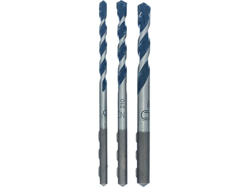 BOSCH Set de burghie pentru piatră 3 piese cu două tăișuri CYL-5