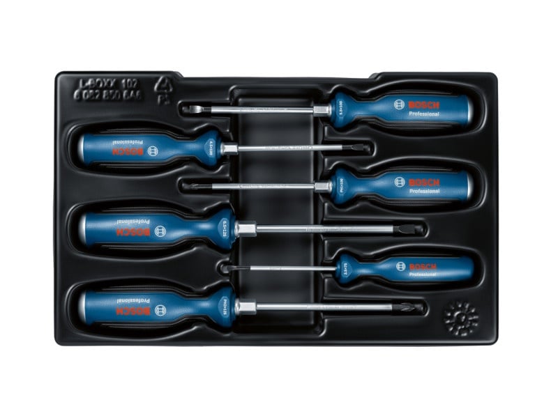 BOSCH Set șurubelnițe 6 piese CrV - 1 | YEO