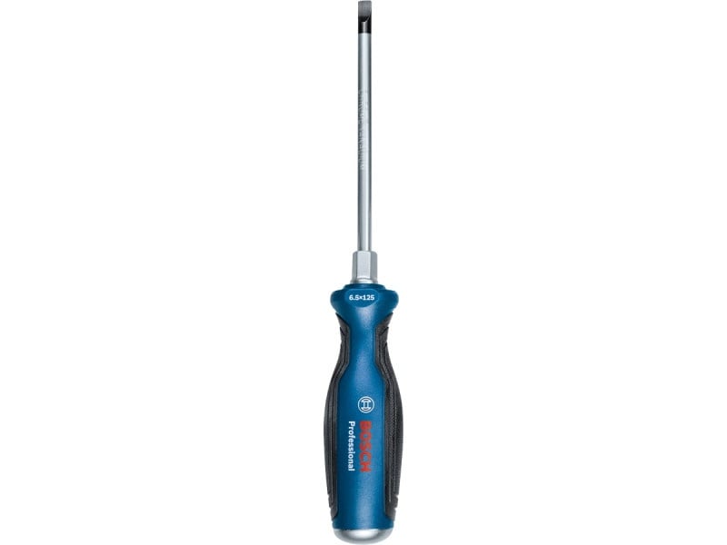 BOSCH Șurubelniță plată SL 6,5 x 1,2 x 125 mm cu ciocan CrV