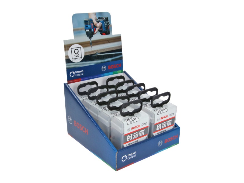 BOSCH Vârf bit T20 x 25 mm 1/4" Tic Tac în cutie Impact Control (25 buc)