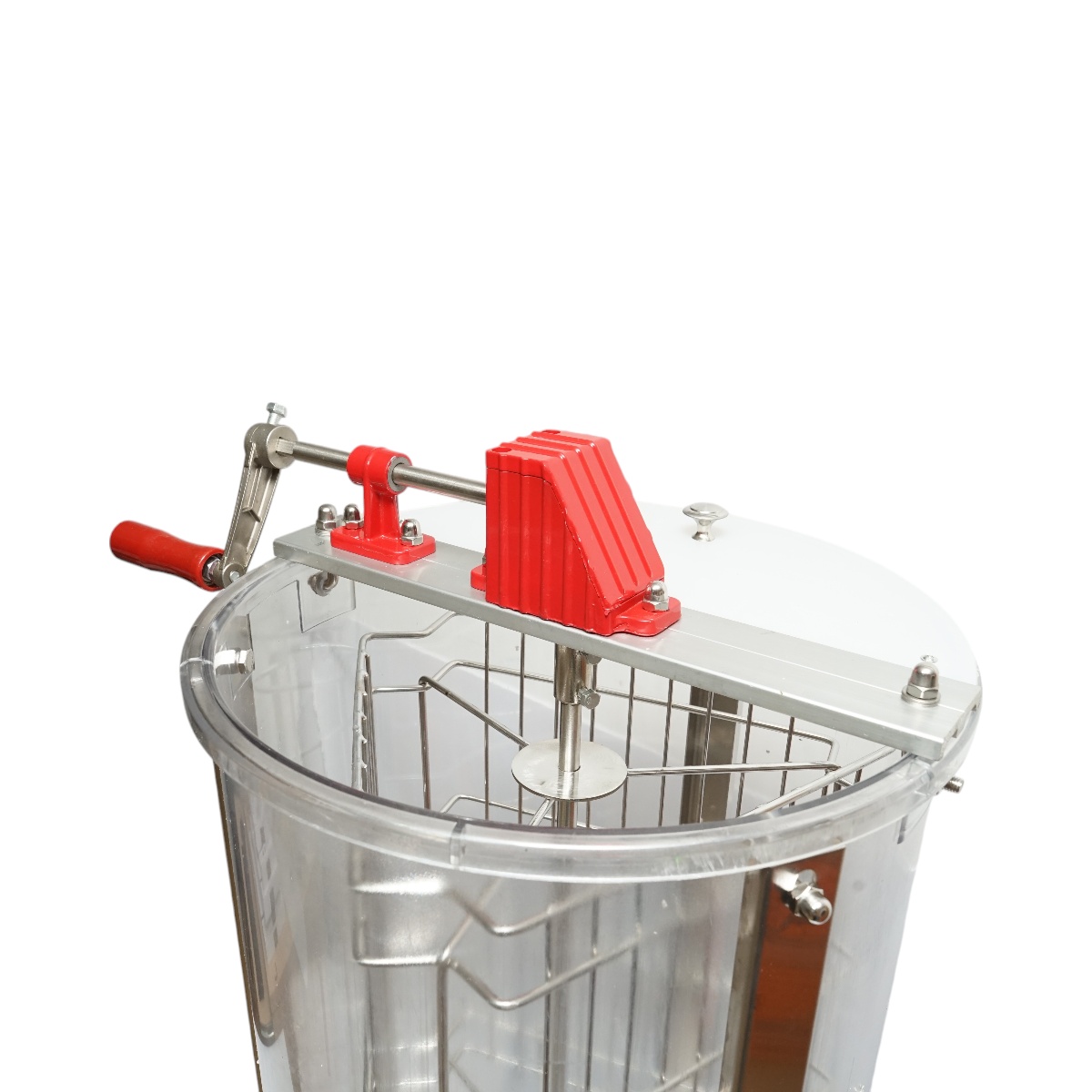 Centrifuga manuala apicola, extractor miere din inox cu 3 rame , Cod: DISTT70 - 2 | YEO