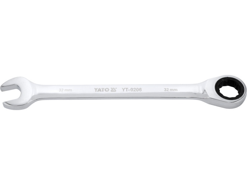 Cheie cu clichet YATO Star 32 mm / 420 mm 72T CrV - 3 | YEO