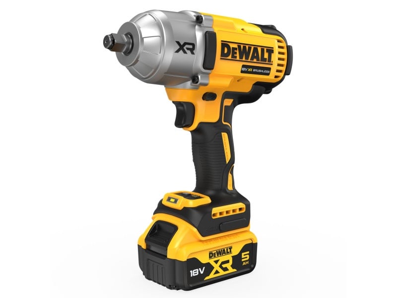 Cheie cu impact DEWALT fără fir 18 V fără perie de carbon 1/2" 1396/1898 Nm (2 baterii de 5,0 Ah + încărcător + TPSTAK)