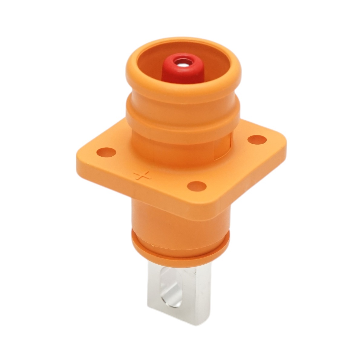 Conector baterie tata portocaliu 1500V/350A pentru cablu cupru 95mm² IP68 , Cod: DISTU33, Leader