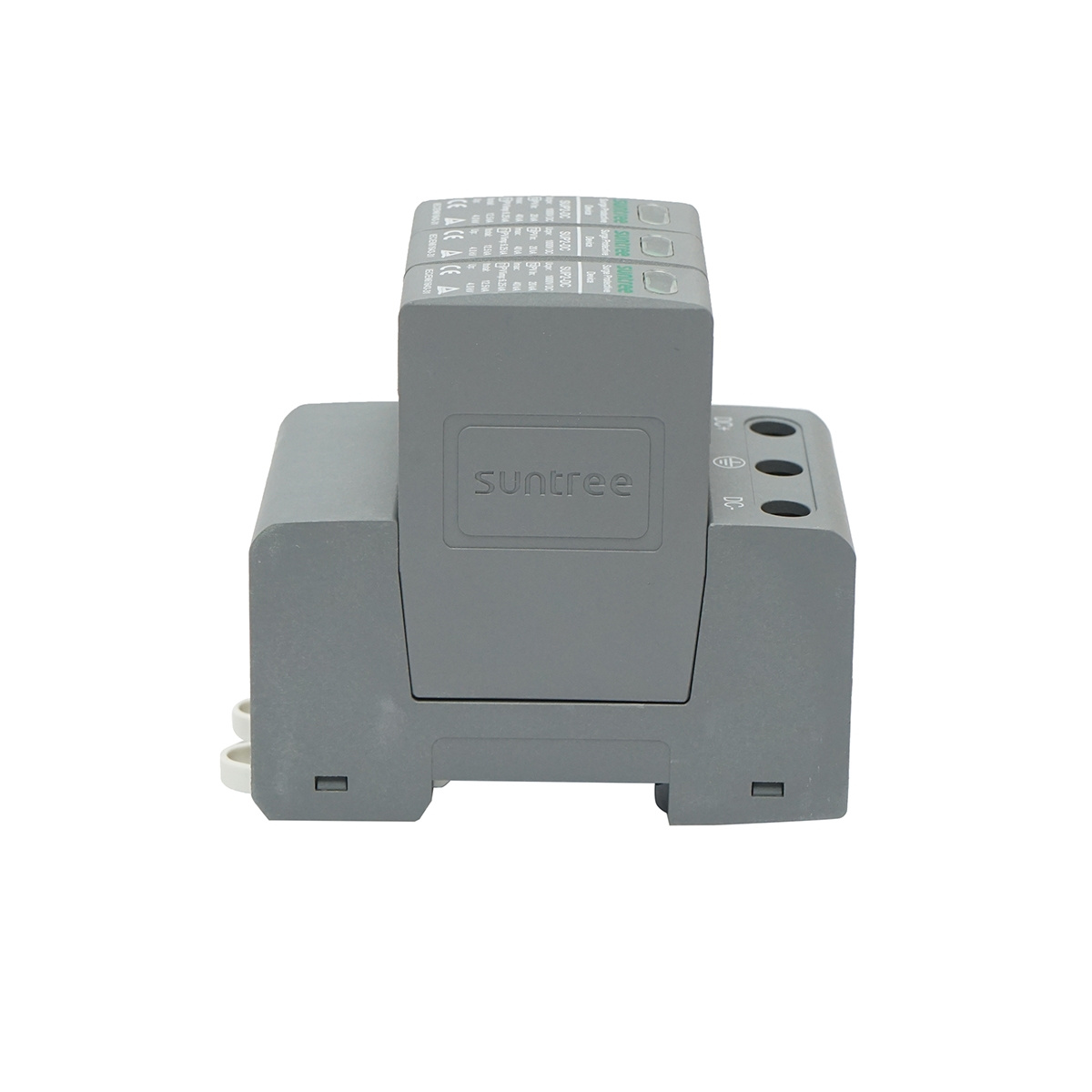 Descarcator la supratensiune cu semnalizare pentru sisteme fotovoltaice DC 3P, 1000VDC, 2045KA, Cod: DISMB69, Brand: SUNTREE - 3 | YEO