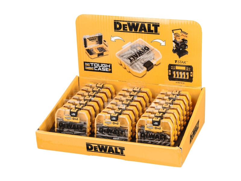 DEWALT Bitheads PH2 x 25 mm Cutie rezistentă (25 buc) - 4 | YEO