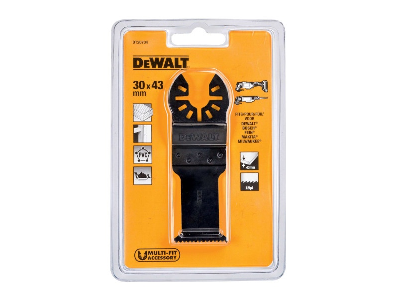 DEWALT Lamă pentru mașină multifuncțională 43 x 31 mm pentru lemn - 2 | YEO