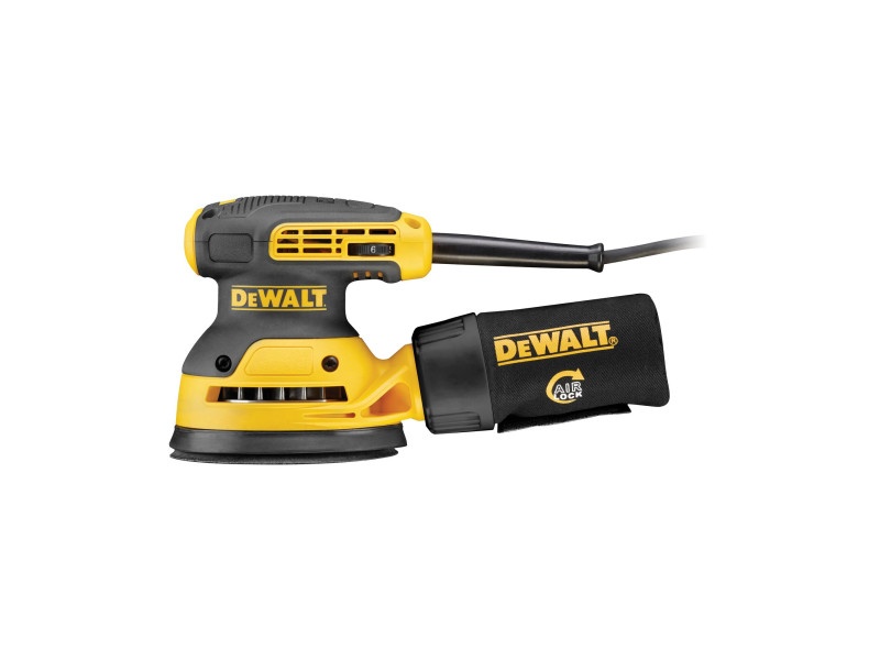 DEWALT Polizor Excenter 125 mm cu control al vitezei / 280 W