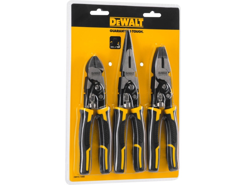 DEWALT Set de clești 3 piese