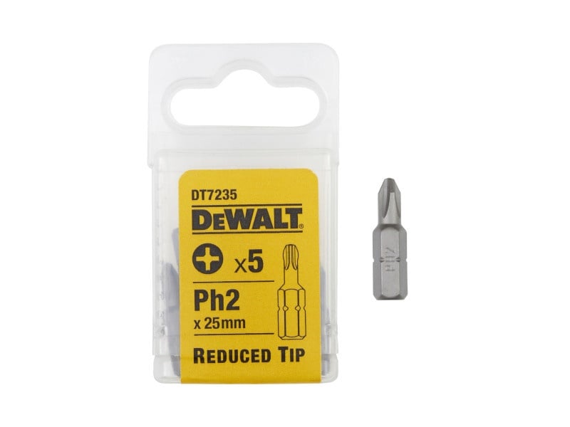 DEWALT vârf bit PH2 x 25 mm (5 buc)