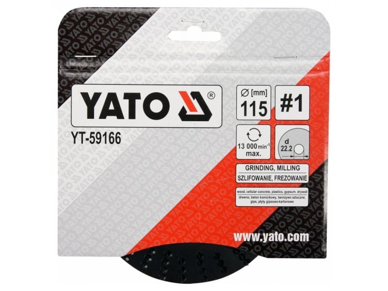 Disc pentru mop grosier YATO #1 115 x 22,2 mm - 3 | YEO