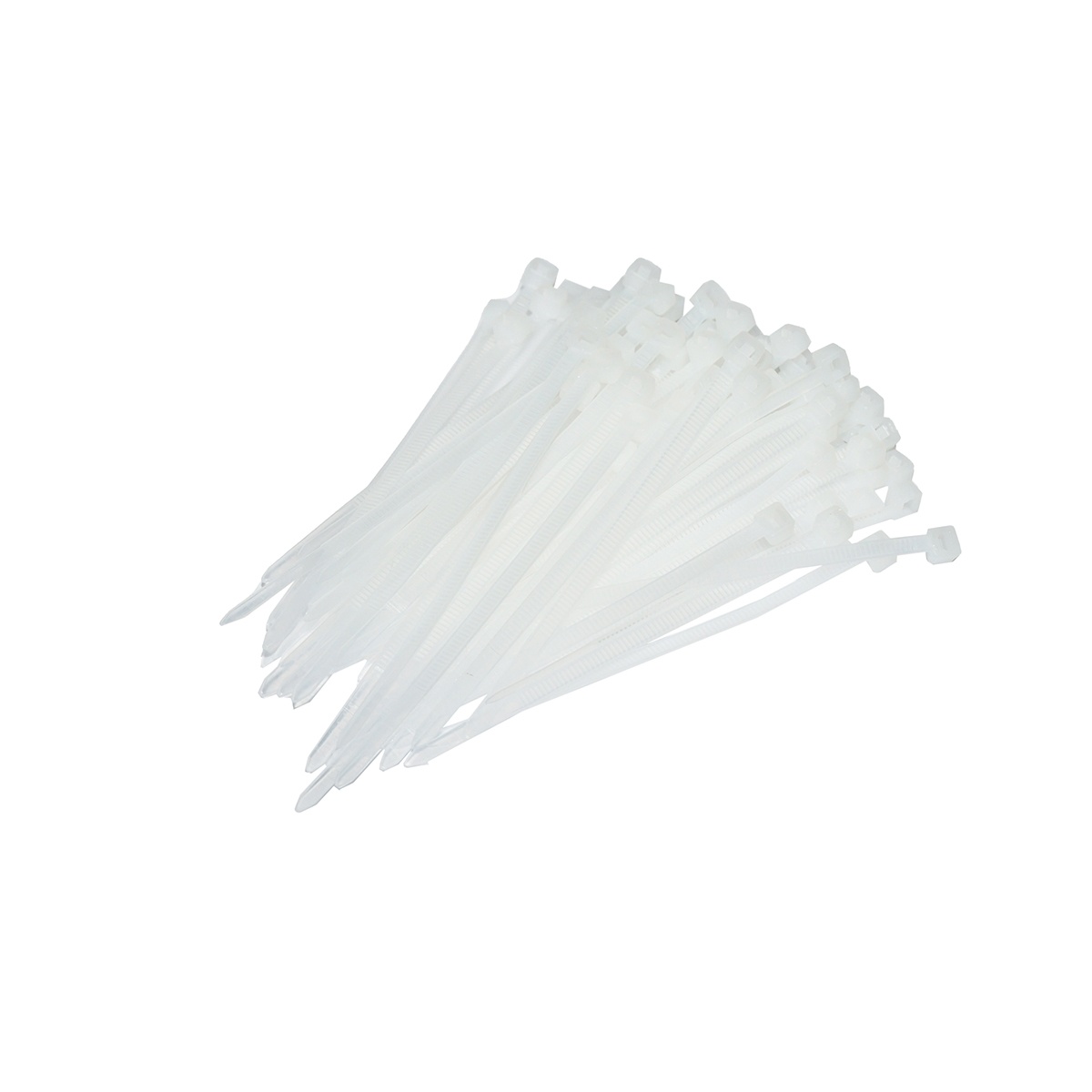 Faseta, colier plastic 3.6x100mm, alb, set 100buc, Cod: DISMT57, Brand: BRECKNER GERMANY