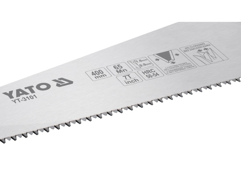 Ferăstrău YATO Foxtail 400 mm 3 muchii - 2 | YEO