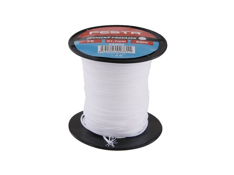 FESTA Cablu de zidărie 50 fm x 1,7 mm alb