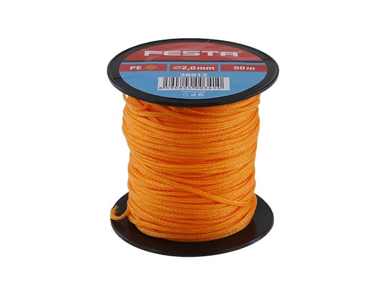 FESTA Cablu de zidărie 50 fm x 2,0 mm portocaliu