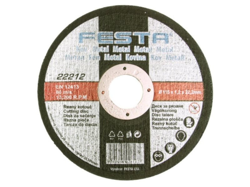 FESTA Disc de tăiere pentru metal 150 x 1,2 x 22,2 mm