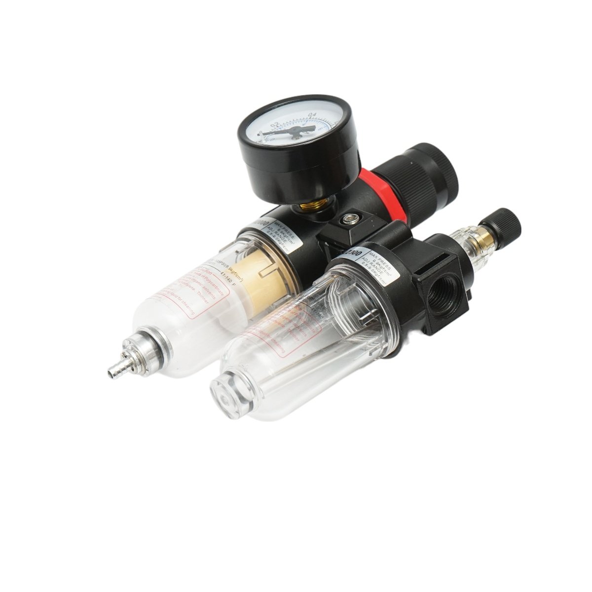 Filtru aer si ungator cu regulator de presiune max. 1 MPa, racord 1/4, Cod: DISMS32 - 3 | YEO