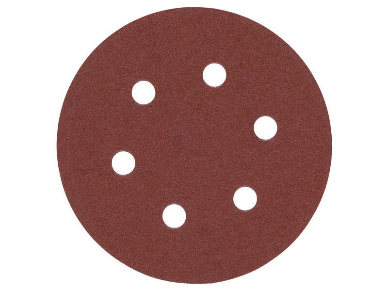 GERMAFLEX Disc de fixare Velcro 180 mm / P150 8 găuri