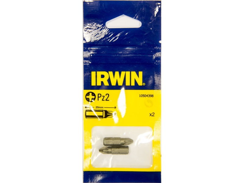 IRWIN vârf bit PZ2 x 25 mm (2 buc)