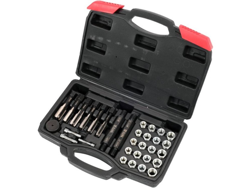 Kit de reparare a filetului bujiei YATO 33 bucăți - 1 | YEO