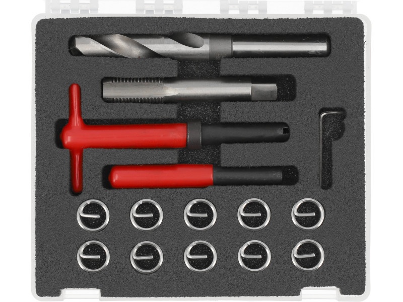 Kit de reparare a filetului YATO 30 bucăți M16 x 2 mm
