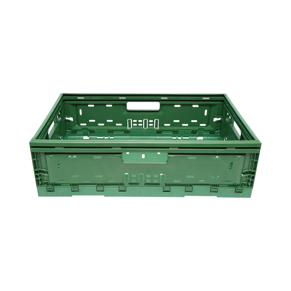 Lada, cutie plastic pliabila 595x385x185mm, verde pentru depozitare Cod: DISLK99, Breckner Germany