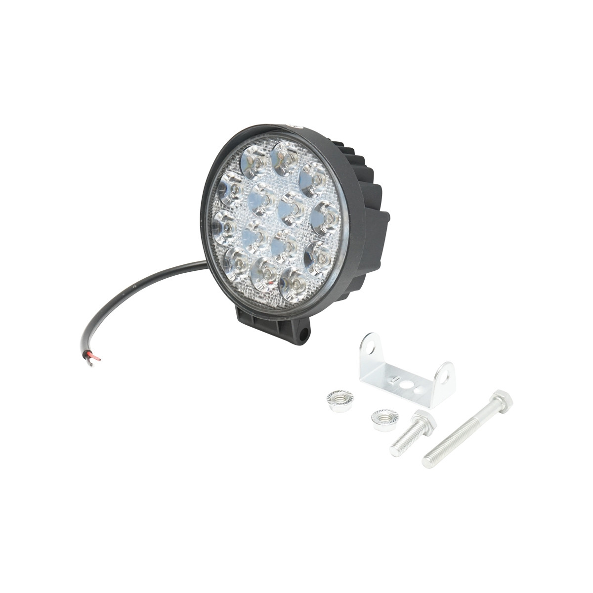 Lampa cu 14 LED-uri 10-30V 42W unghi radiere 60 de grade tip flood 114x114x61mm IP67 6000K, Cod: BK69016F, Brand: BRECKNER GERMANY - 1 | YEO