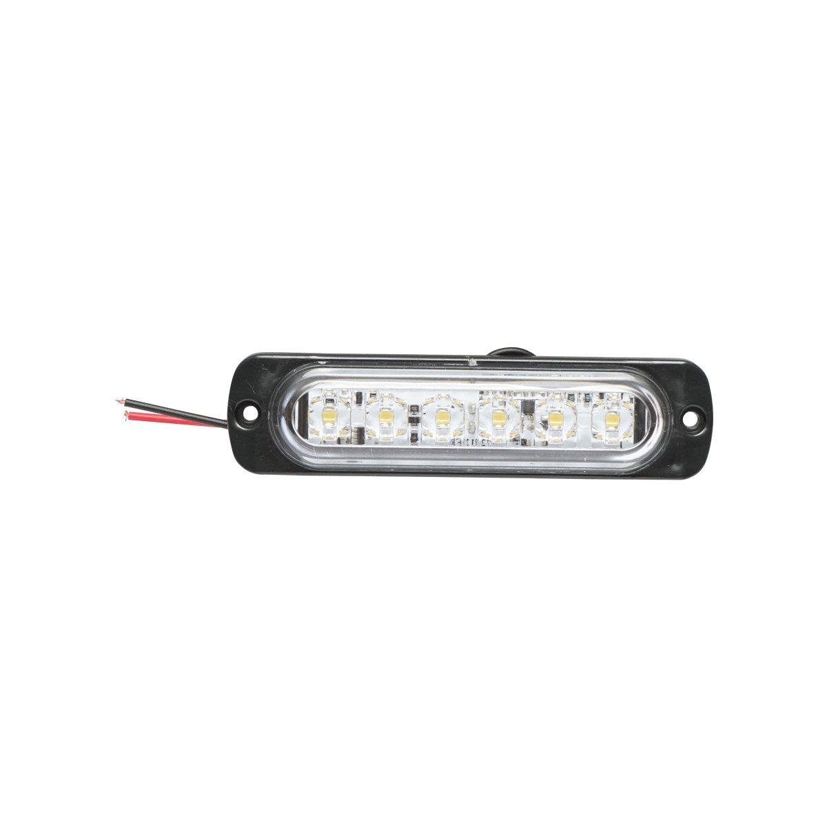 Lampa laterala stroboscopica led alba 113mm 12-24V FR1272W, Cod: BK69504, Brand: BRECKNER GERMANY