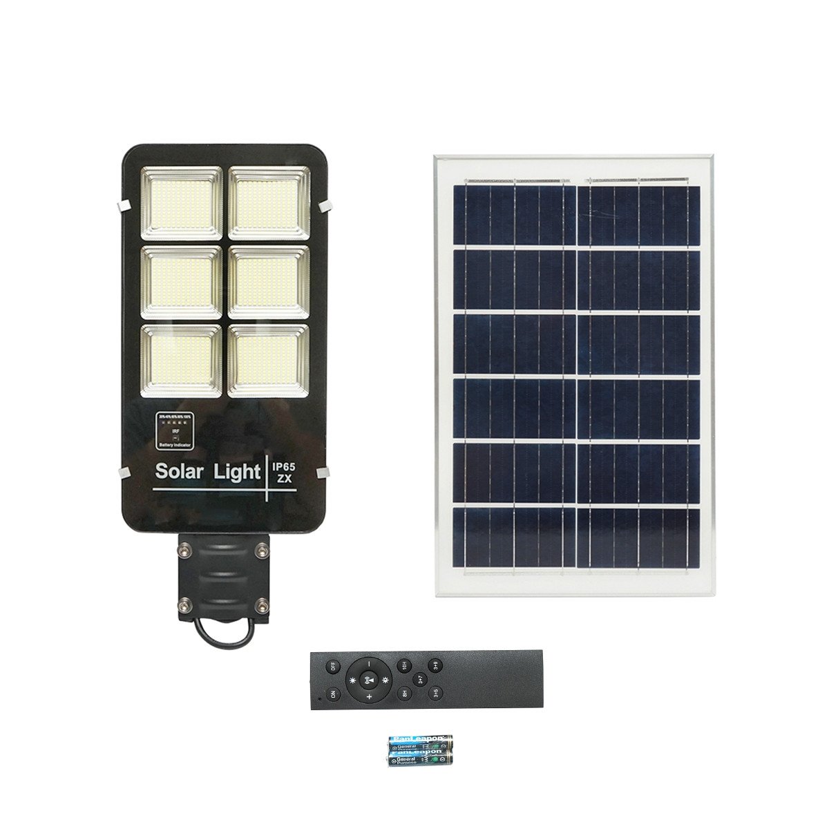 Lampa LED 300W cu panou solar mono 28W senzor de miscare si telecomanda, Cod: BK69687 Echivalență: DISLG46, Breckner Germany - 1 | YEO