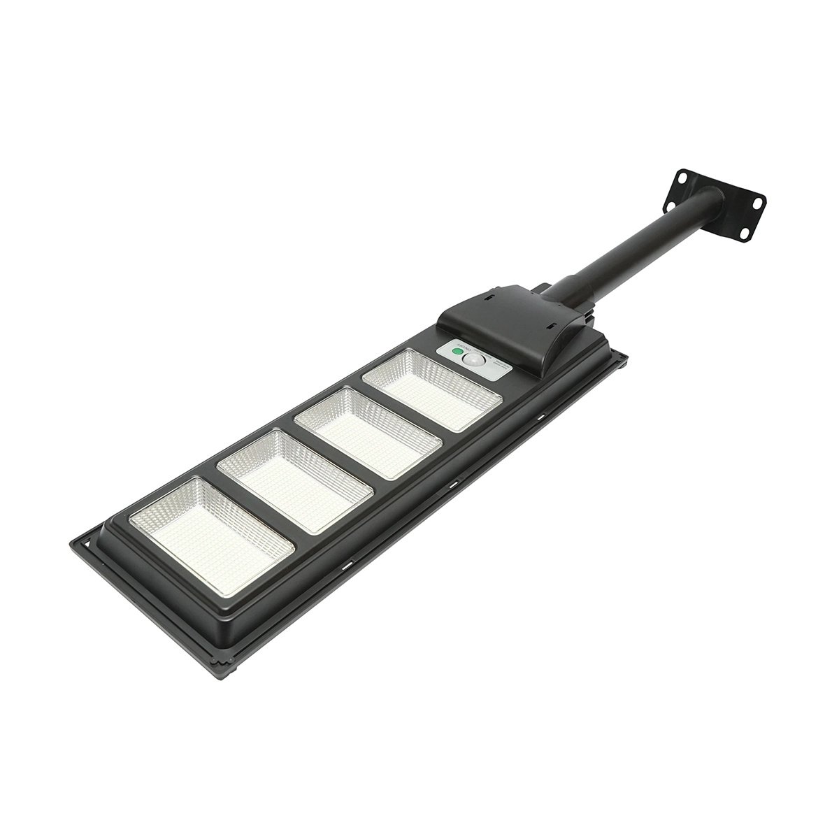 Lampa solara LED iluminat stradal 200W 6500K cu panou solar 12W, baterie 12000mAh, telecomanda, prindere pe stalp IP65, BK79610, Brand: BRECKNER GERMANY - 2 | YEO