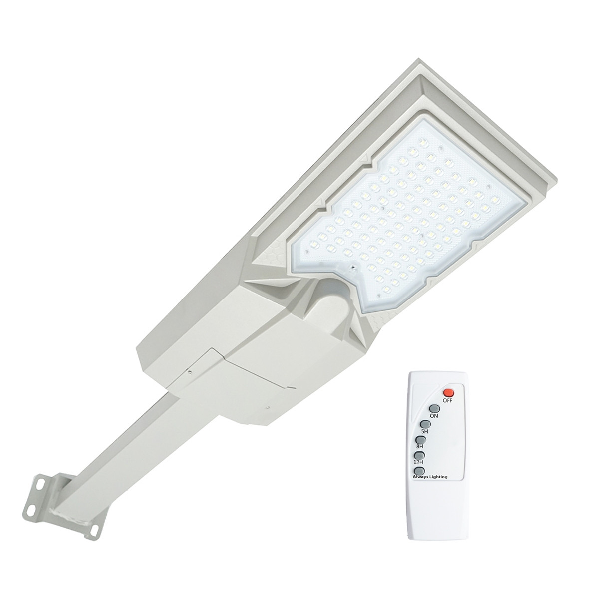 Lampa solara LED iluminat stradal 300W, 6500K, IP65 cu panou solar si telecomanda, BK78429, Breckner Germany