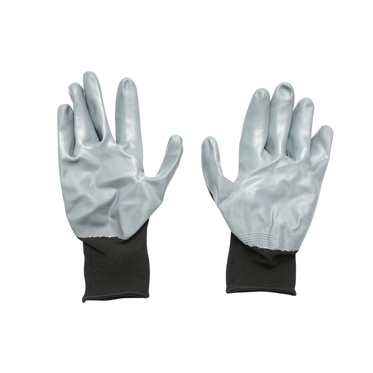 Manusi de protectie sintetice cauciucate nitrilic negru-gri marimea, Cod: BK90006, BRECKNER GERMANY - 2 | YEO