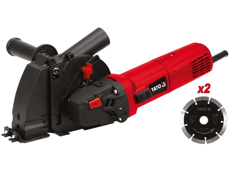 Mașină de frezat zidărie YATO 125 mm 1700 W - 4 | YEO