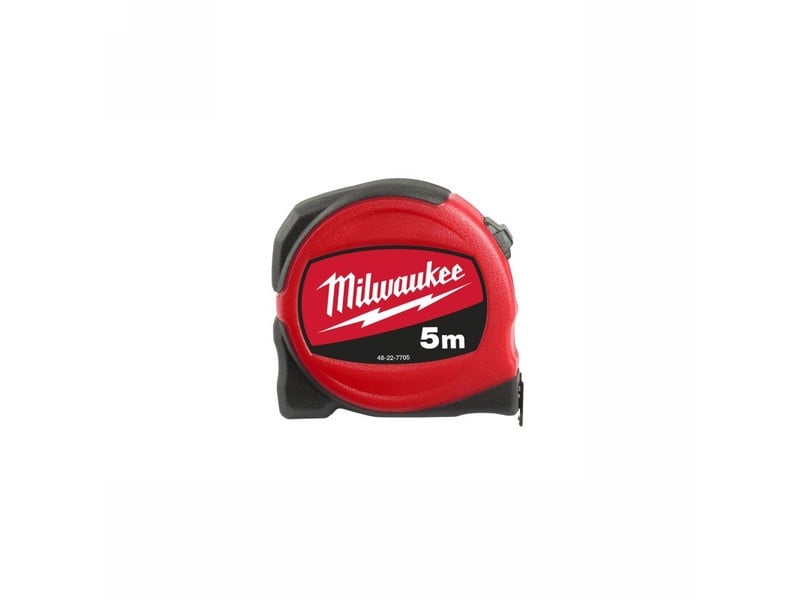 MILWAUKEE Bandă de măsurare 5 m x 19 mm metrică SLIMLINE