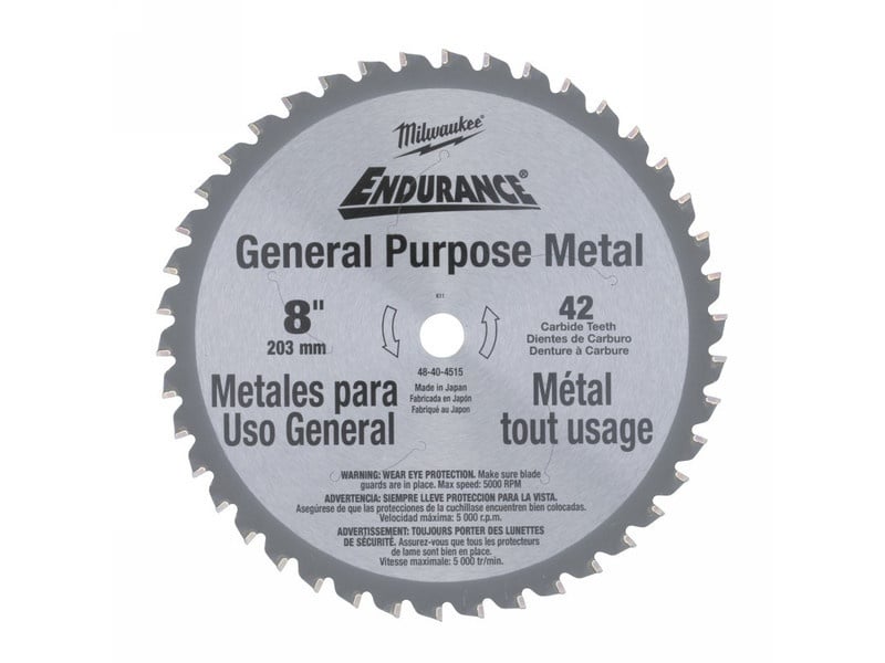 MILWAUKEE Lamă de ferăstrău pentru metal 203 x 15,87 x 1,8 mm / 42T