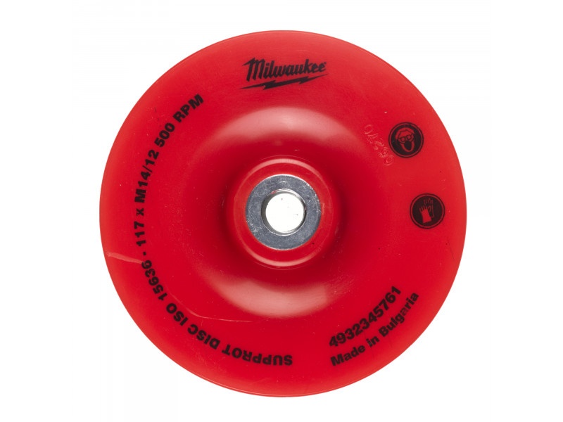 MILWAUKEE Placă de susținere flexibilă 125 mm / M14