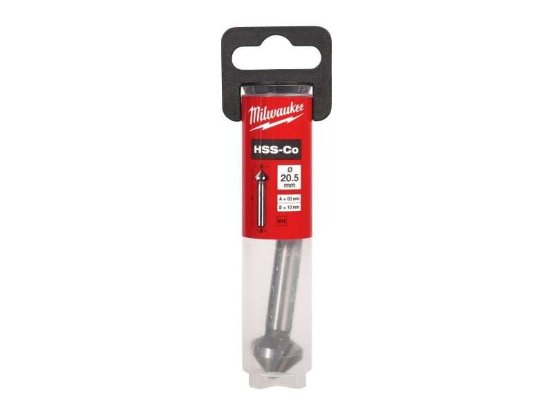 MILWAUKEE Scobitură conică pentru metal HSS CO 20,5 mm - 1 | YEO