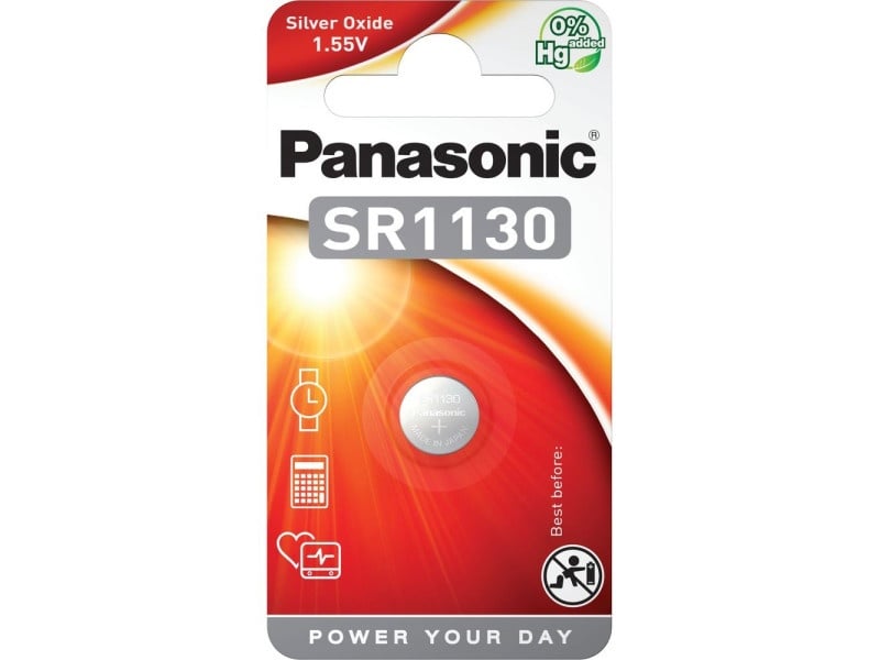 PANASONIC SR1130 celulă buton cu oxid de argint 1,55 V